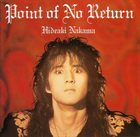 HIDEAKI NAKAMA Point of No Return album cover