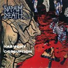 NAPALM DEATH — Harmony Corruption album cover