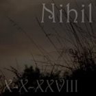 NIHIL X-X-XXVIII album cover