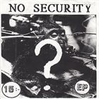 NO SECURITY 40-Talisterna album cover