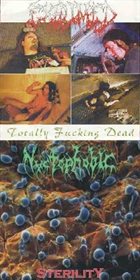 NYCTOPHOBIC Totally Fucking Dead / Sterility album cover