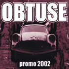 OBTUSE Promo 2002 album cover
