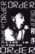 ORDER Live In Tokyo album cover