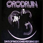 ORODRUIN Days of the Doomed Fest Demo 2011 album cover