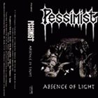PESSIMIST Absence of Light album cover