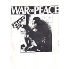 PSYCHO SIN War Or Peace album cover