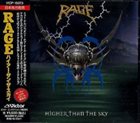 RAGE Higher Than the Sky album cover