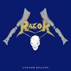 RAZOR — Custom Killing album cover