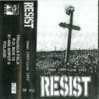 RESIST Demo 1989 - Live 1992 ‎ album cover