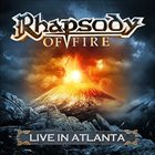 RHAPSODY OF FIRE Live in Atlanta album cover
