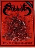 SABBAT Evil in Finlandslaught album cover