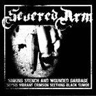 SEVERED ARM Sinking Stench And Wounded Garbage Sepsis Vibrant Crimson Seething Black Tumor album cover