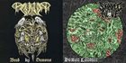 SKINNED ALIVE Bred By Demons / Human Landfill album cover
