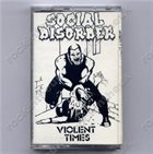 SOCIAL DISORDER Violent Times album cover