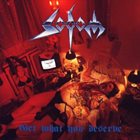 SODOM Get What You Deserve album cover