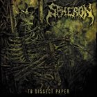 SPHERON To Dissect Paper album cover