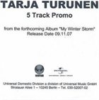 TARJA 5 Track Promo album cover
