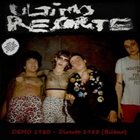 ÚLTIMO RESORTE Demo 1980 + Directo 1983 album cover