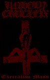 UNHOLY CRUCIFIX Execration Mass album cover