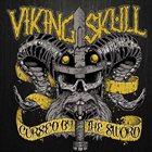 VIKING SKULL Cursed by the Sword album cover