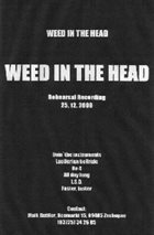 WEED IN THE HEAD Weed In The Head album cover