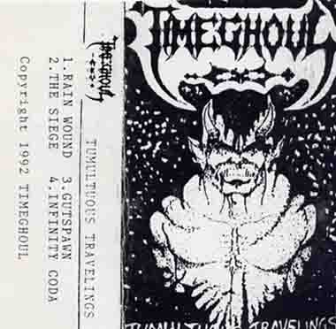 TIMEGHOUL - Tumultuous Travelings cover 