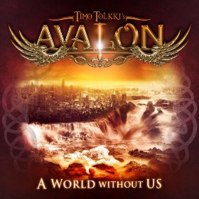 TIMO TOLKKI'S AVALON - A World Without Us cover 