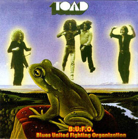 TOAD - B.U.F.O. - Blues United Fighting Orginisation cover 