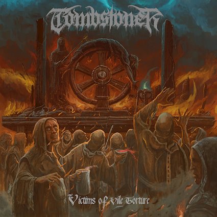 TOMBSTONER - Victims of Vile Torture cover 