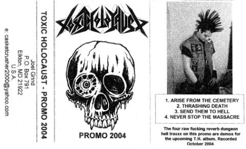 TOXIC HOLOCAUST - Promo 2004 cover 