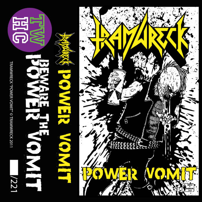 TRAMWRECK - Power Vomit cover 