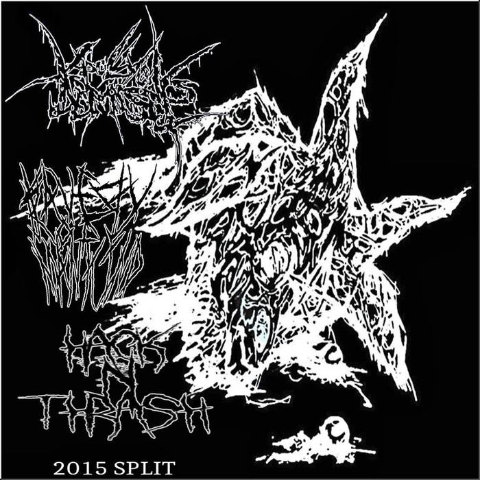 TRAVESTY OF MANKIND - 2015 Split cover 