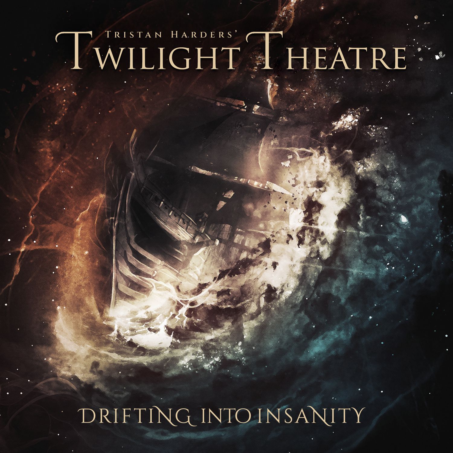 TRISTAN HARDERS' TWILIGHT THEATRE - Drifting Into Insanity cover 