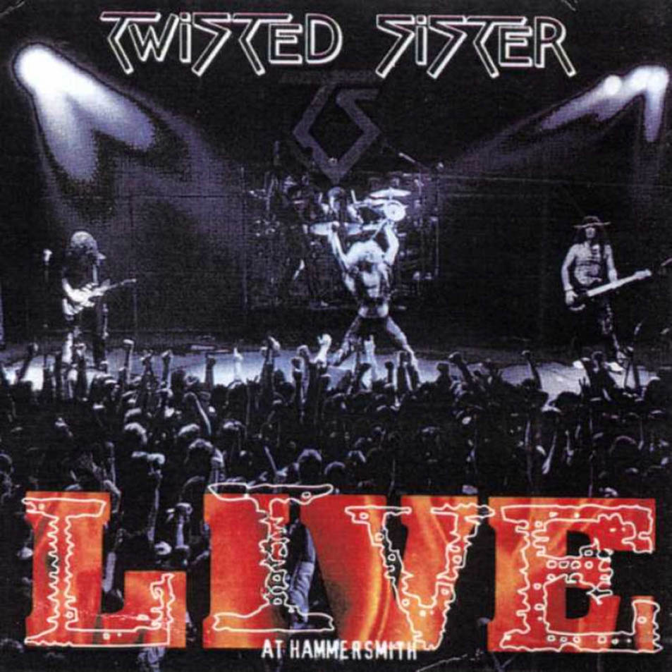 TWISTED SISTER - Live At Hammersmith cover 