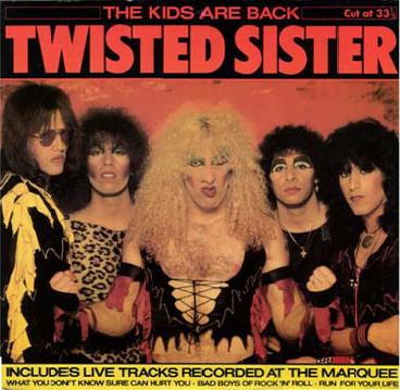 TWISTED SISTER - The Kids Are Back cover 