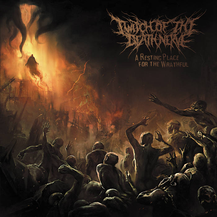 TWITCH OF THE DEATH NERVE - A Resting Place for the Wrathful cover 