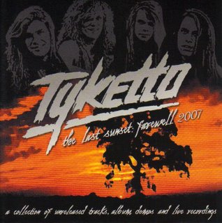 TYKETTO - The Last Sunset: Farewell 2007 cover 