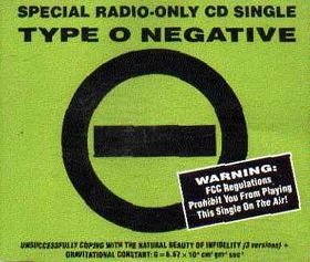 TYPE O NEGATIVE - Unsuccessfully Coping With the Natural Beauty of Infidelity cover 