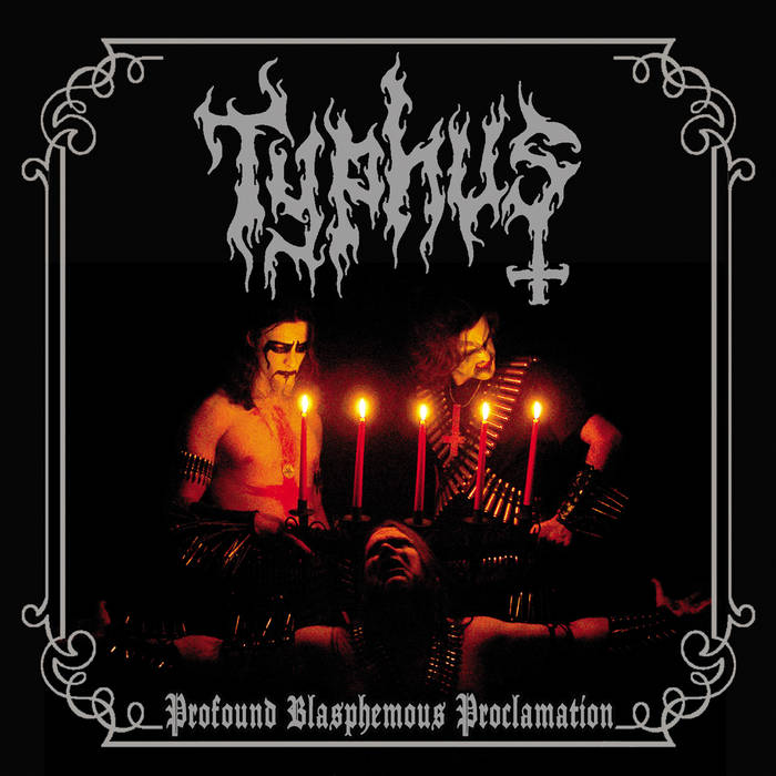 TYPHUS (IN) - Profound Blasphemous Proclamation cover 