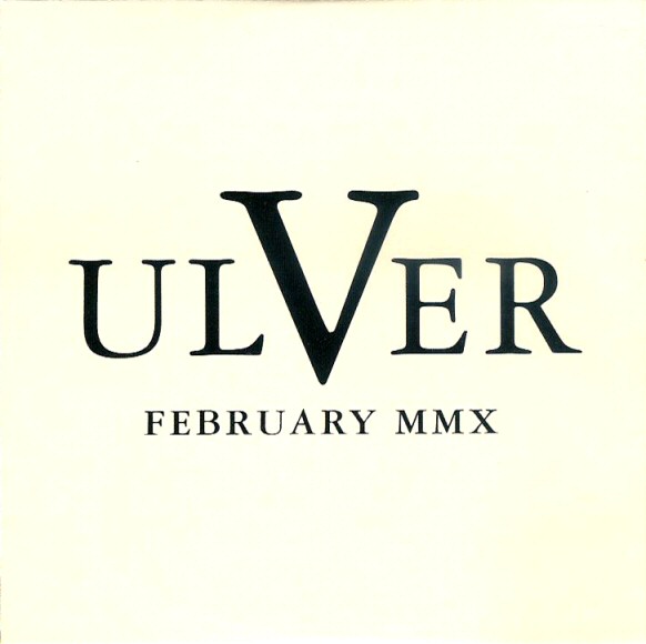 ULVER - February MMX cover 