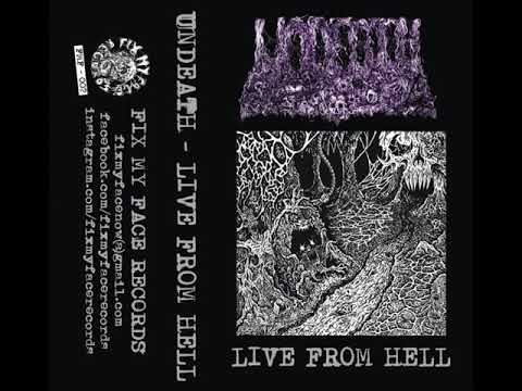UNDEATH - Live From Hell cover 