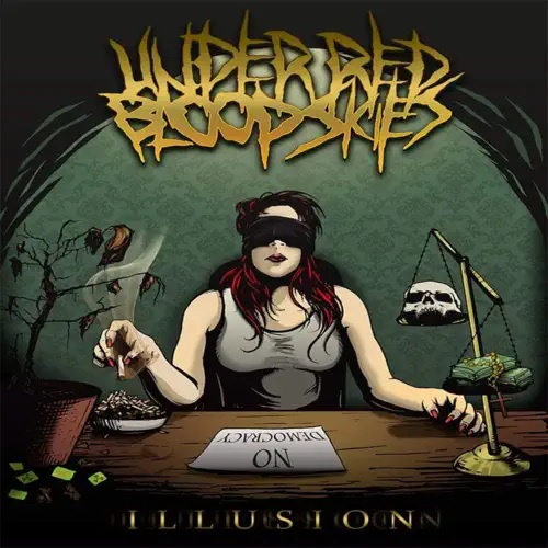 UNDER BLOOD RED SKIES - Illusion cover 