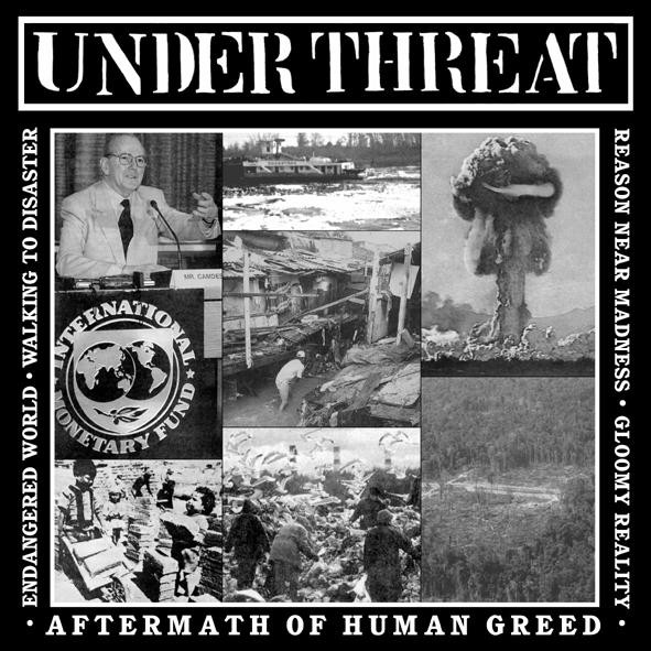 UNDER THREAT - Aftermath Of Human Greed cover 