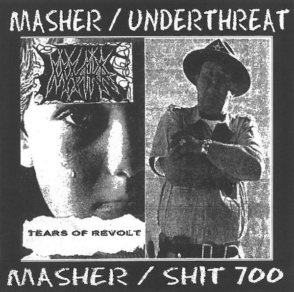UNDER THREAT - Masher / Underthreat / Masher / Shit 700 cover 