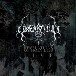 UNEARTHLY - Revelations of Holy Lies...Live! cover 