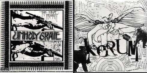 UNHOLY GRAVE - Kerum / Unholy Grave cover 