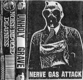 UNHOLY GRAVE - Nerve Gas Attack cover 
