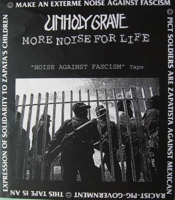 UNHOLY GRAVE - Noise Against Fascism cover 