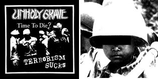 UNHOLY GRAVE - Unholy Grave / Logger Head cover 