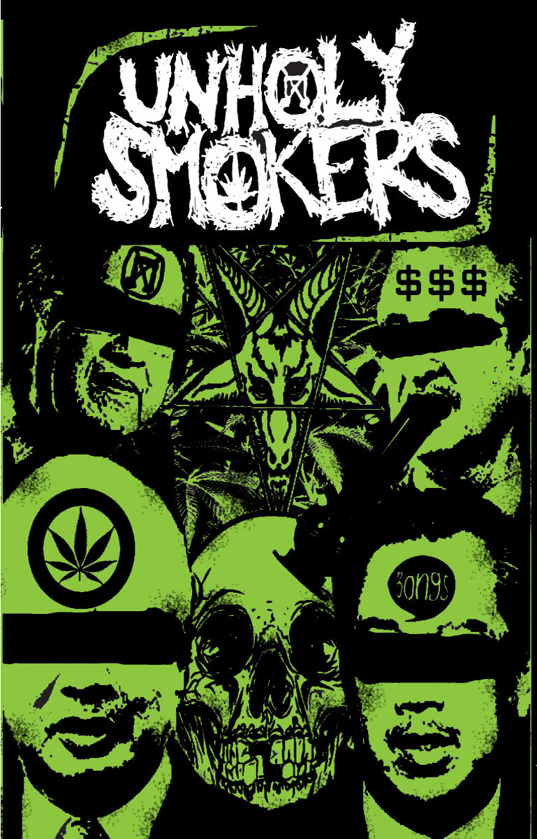 UNHOLY SMOKERS - Political Madness Demo cover 